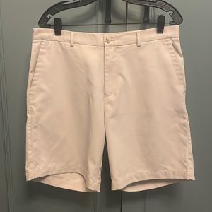 Peter Millar Wicking Dress Shorts Khaki Size 34 - Worn once!